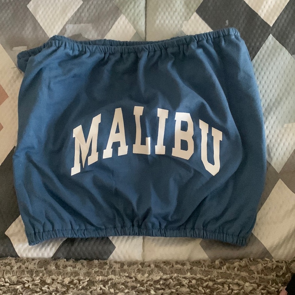 NEVER WORN! MALIBU crop top